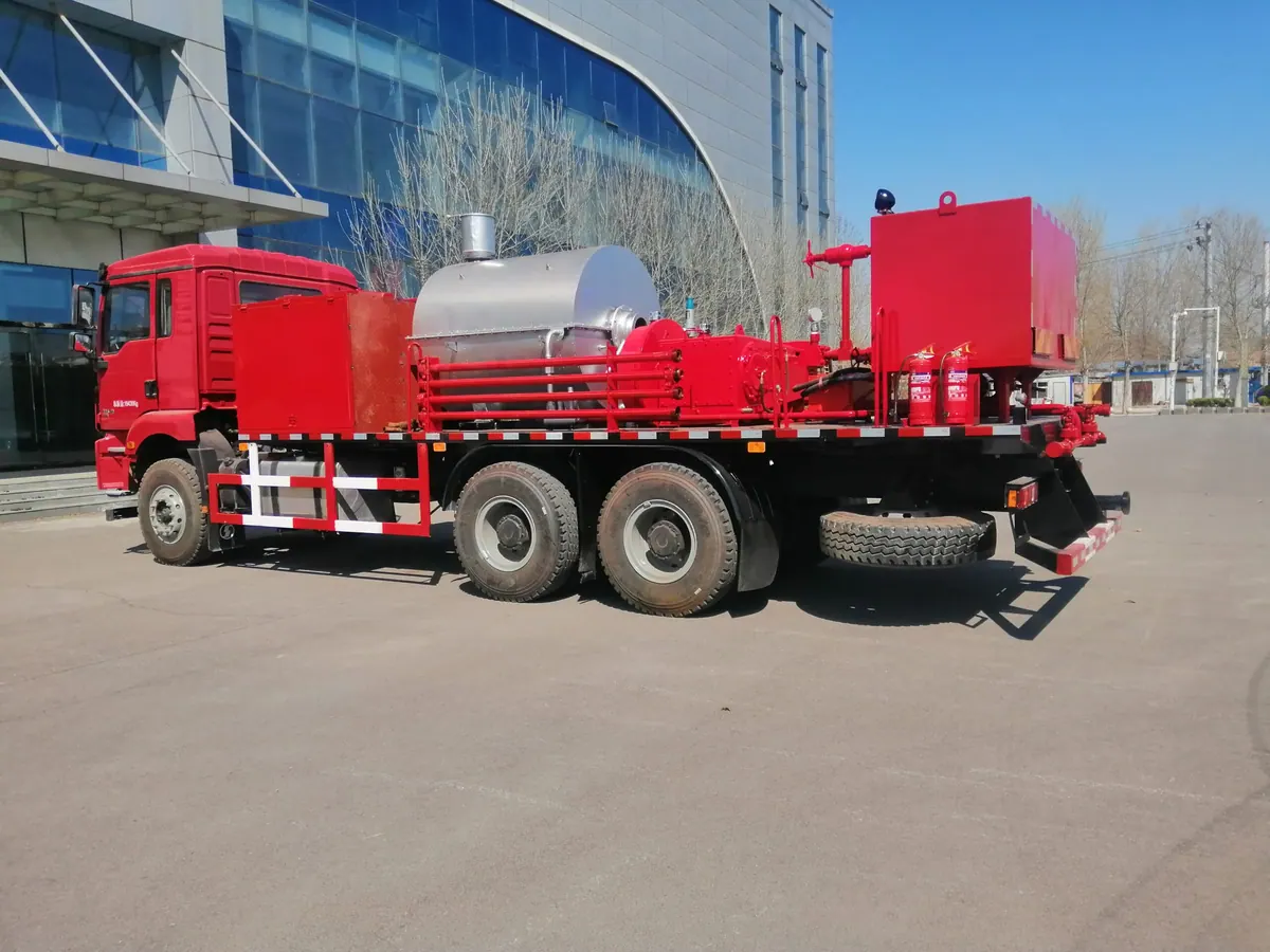 Vance well-flushing and hot-oil truck exterior reference